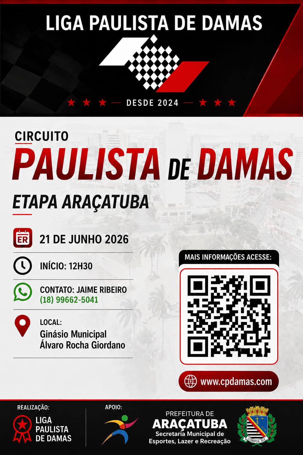IV Etapa Circuito Paulista 2026 - Araçatuba