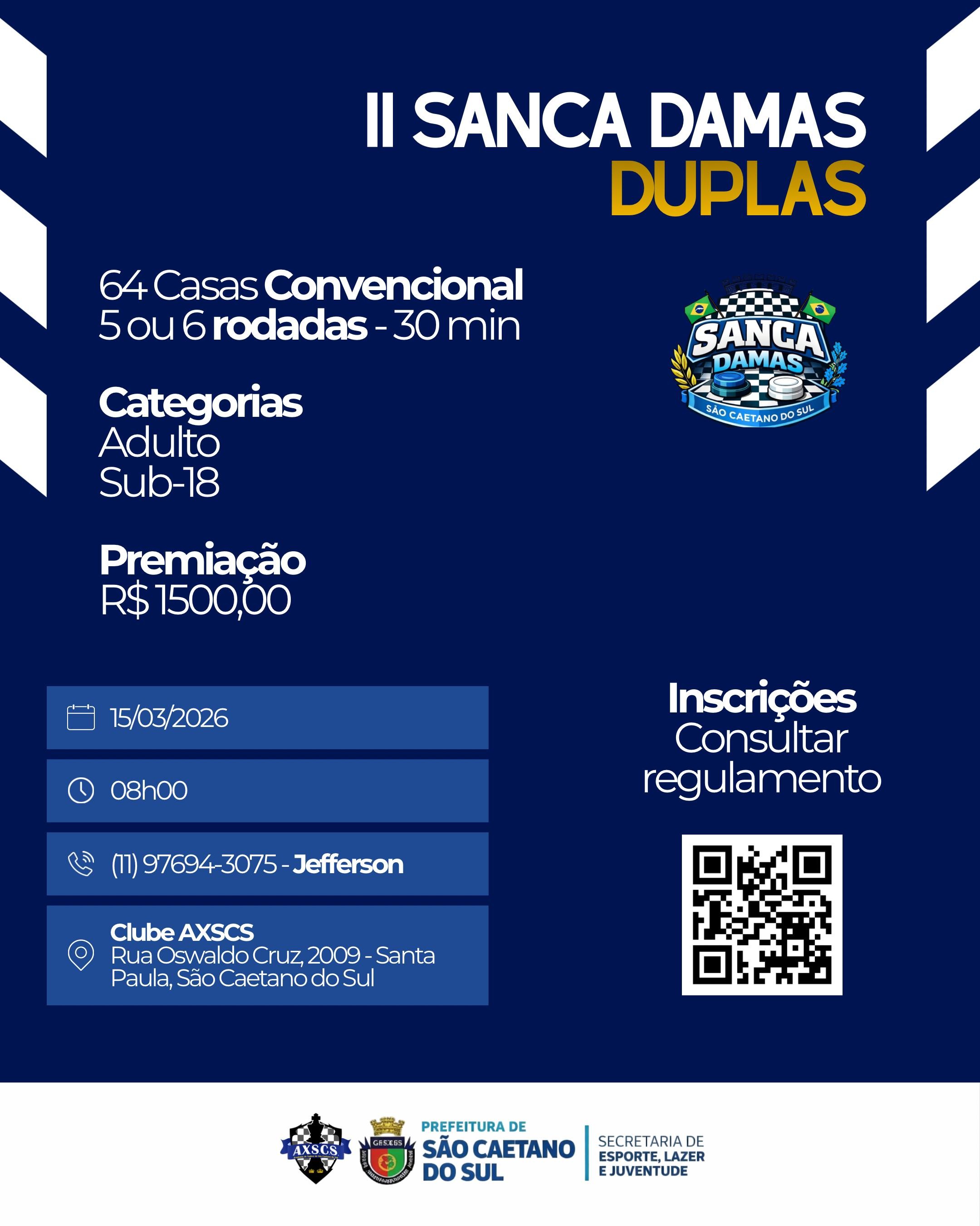 II Sanca Damas - Duplas