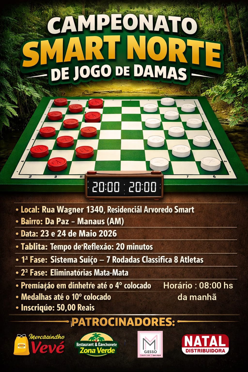 Campeonato Smart Norte de Jogo de Damas