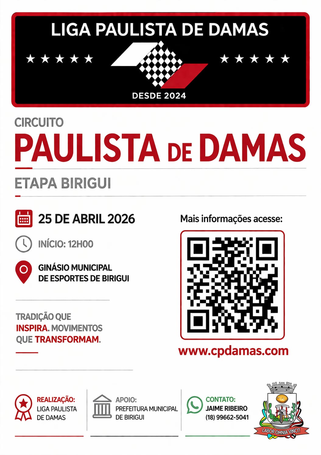 II Etapa Liga Paulista de Damas - Birigui - SP